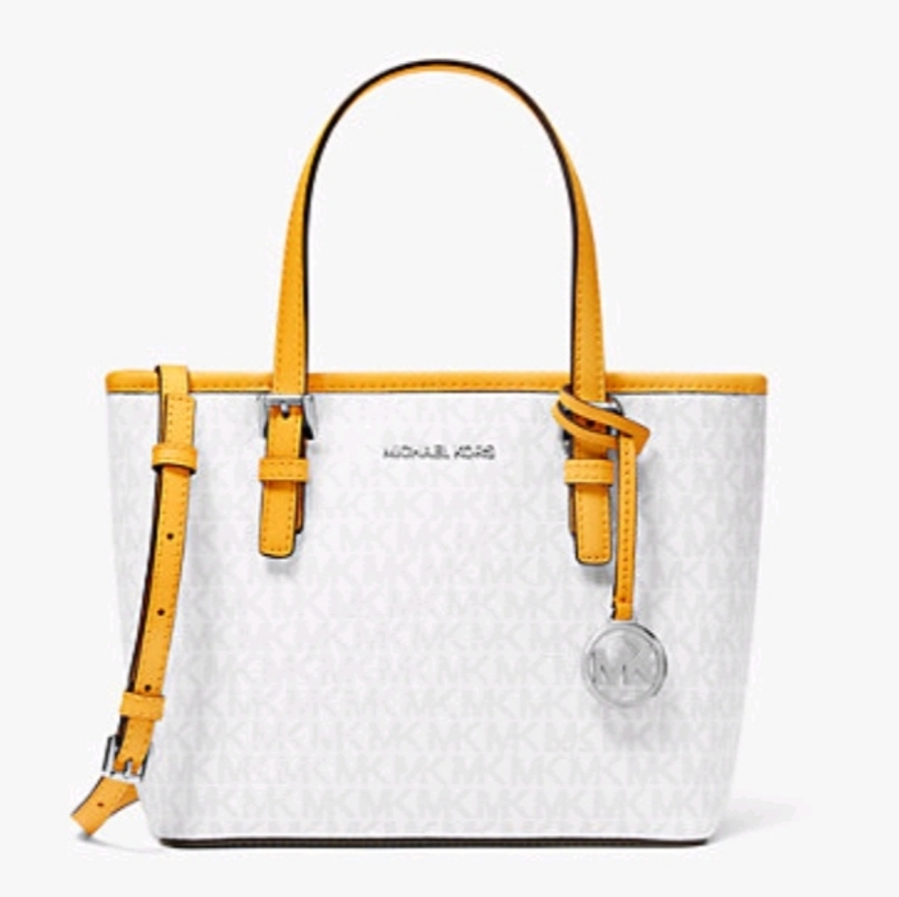Michael Kors Jet Set Travel Top-Zip Tote Bag